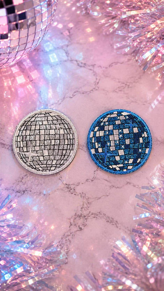 Disco Ball Sequin Patch