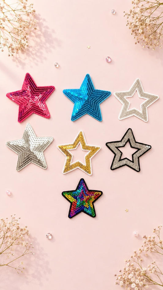 Sequin Star Patch