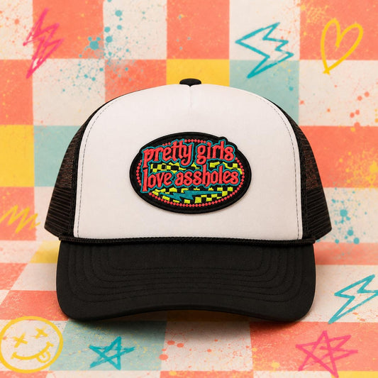 Pretty Girls Love A**holes Embroidered Patch