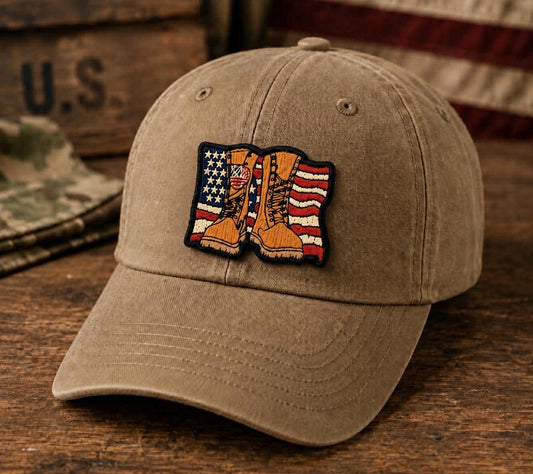 Patriotic Combat Boots Patch