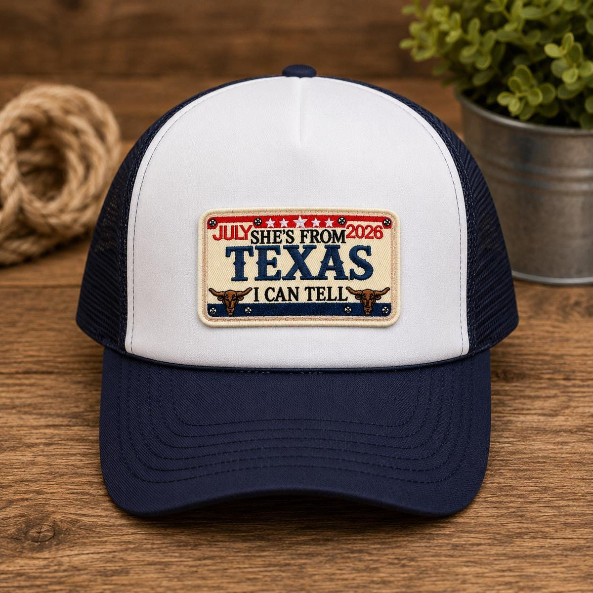 July 2026 Texas Girl-Western Rodeo Embroidered Patch