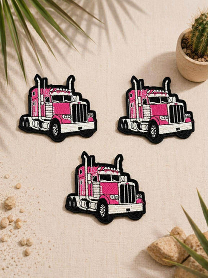 Pink Trucker Patch