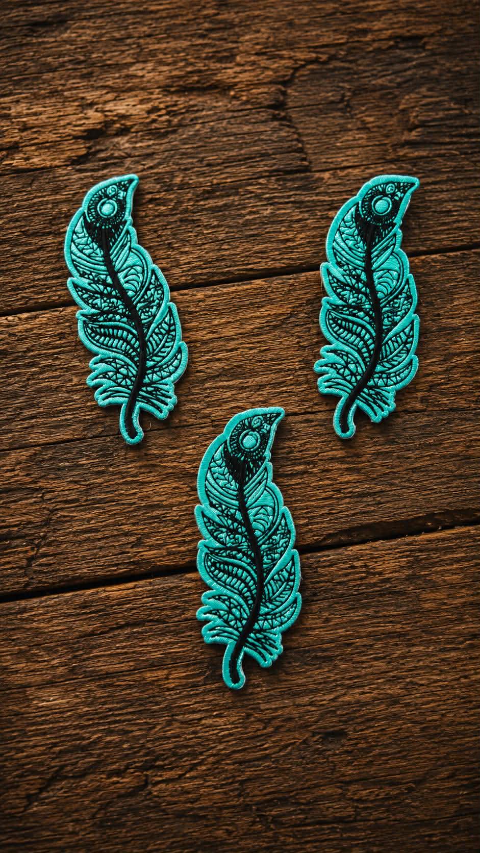 Boho Feather Patch