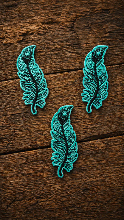 Boho Feather Patch