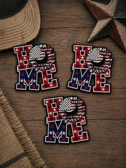 Patriotic Home Patch