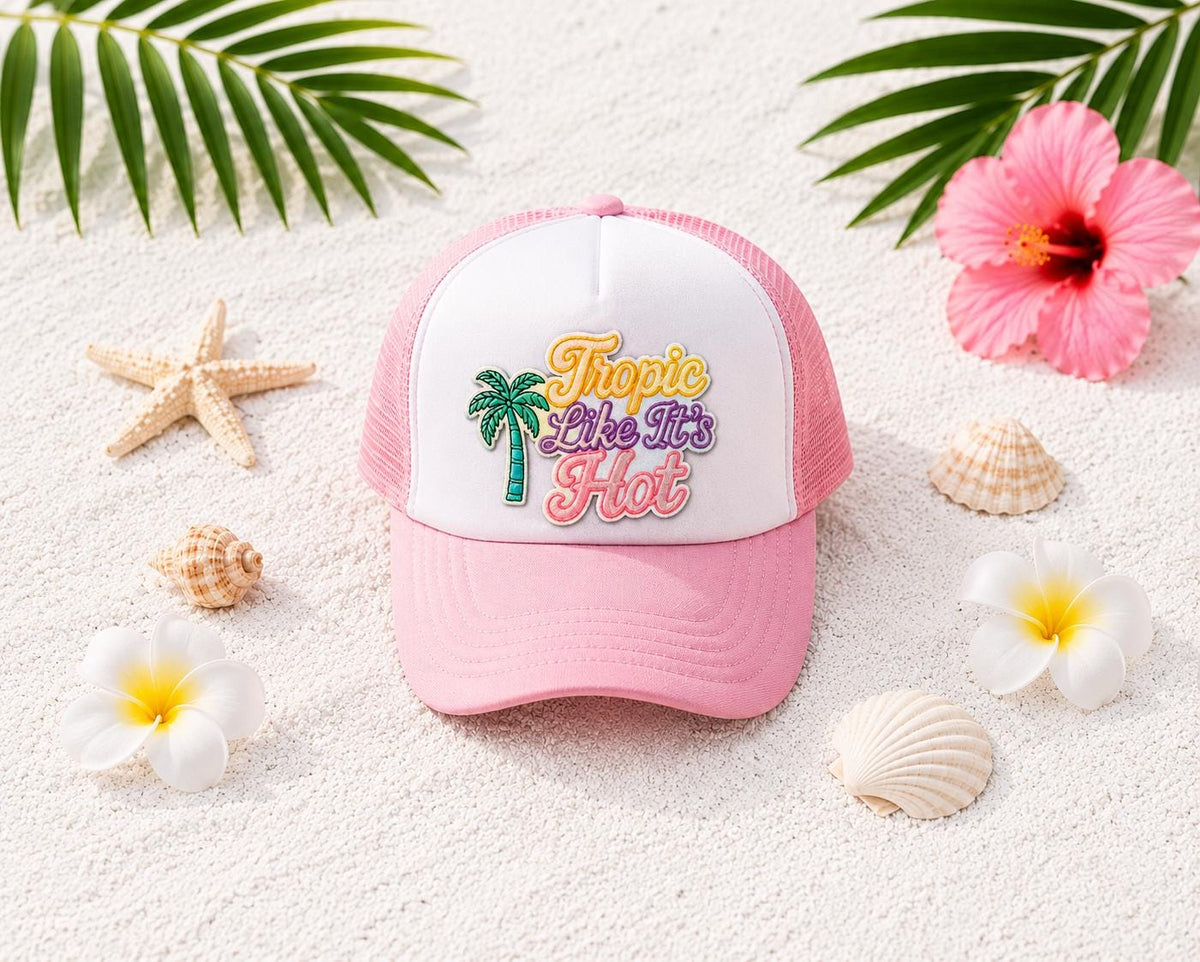 Tropic Like Its Hot Embroidered Patch