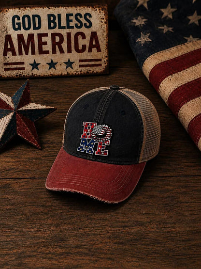 Patriotic Home Patch