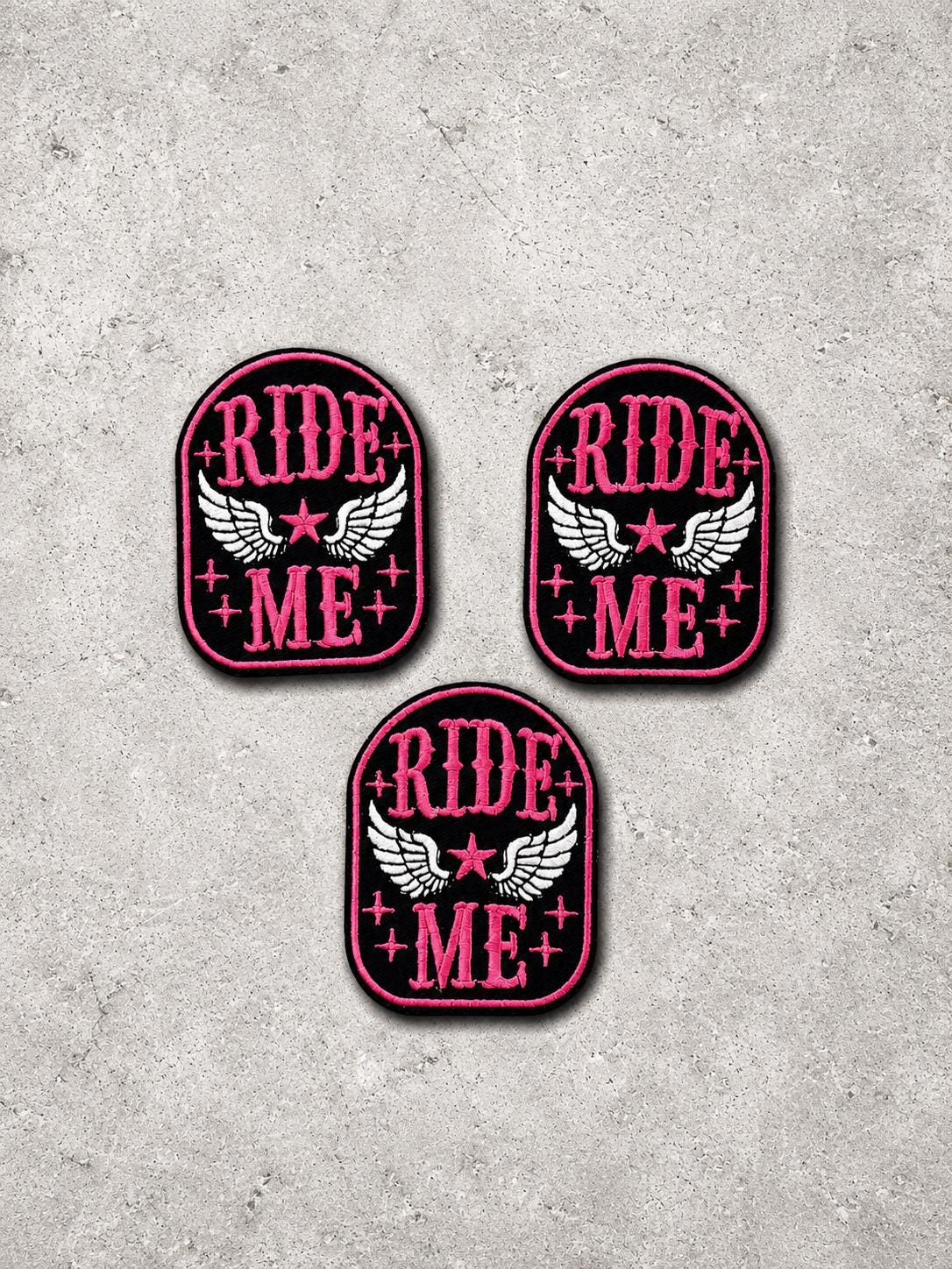 Ride Me Embroidered Patch