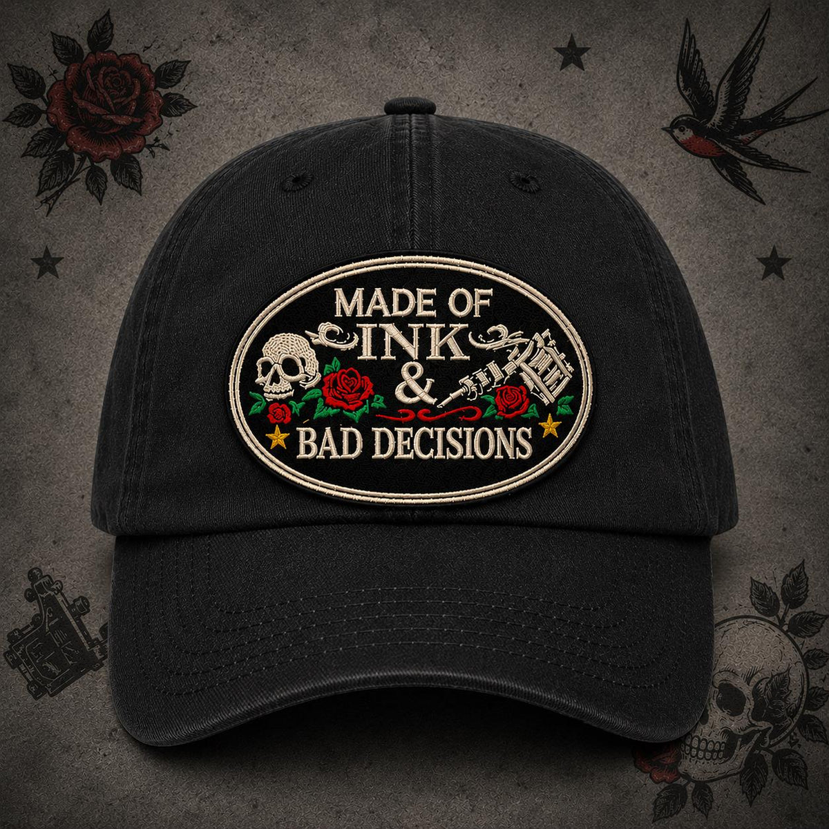Made of Ink & Bad Decisions Embroidered Patch