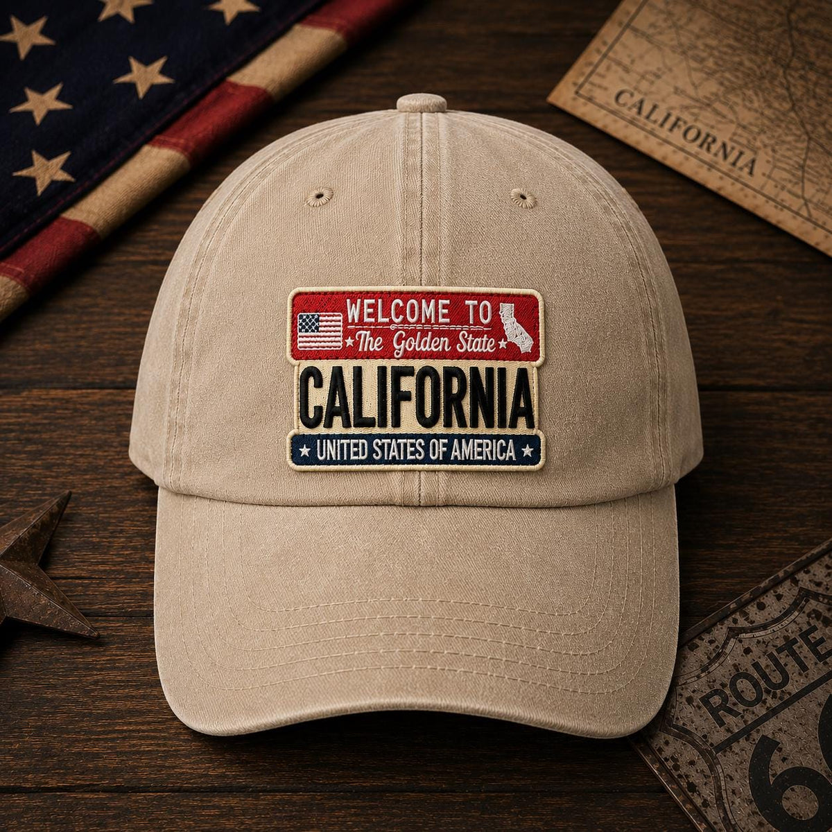 California Welcome Patch