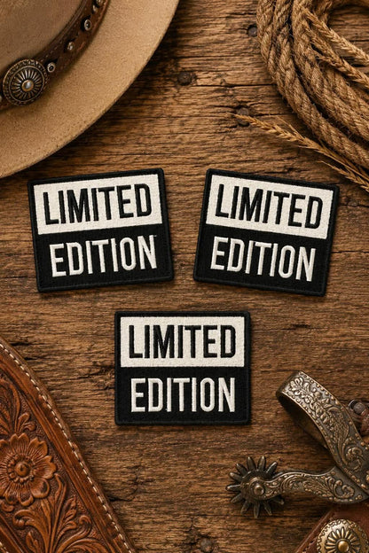 Limited Edition Embroidered Patch