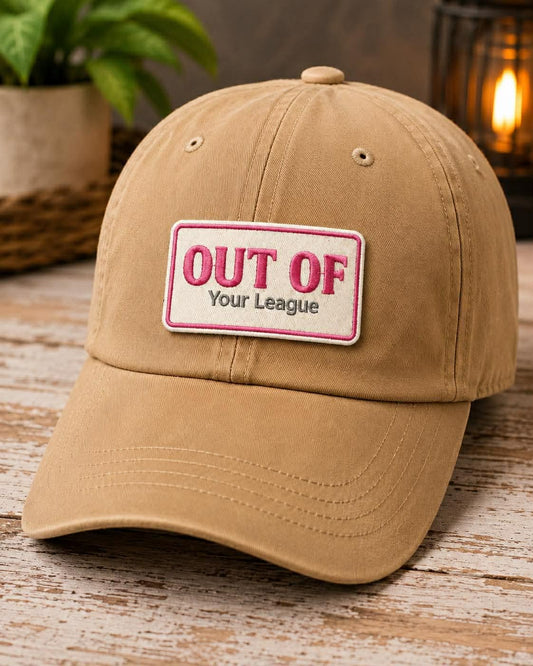 Out Of Your League Embroidered Patch