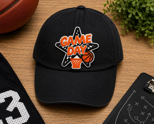Basketball Game Day Embroidered Patch