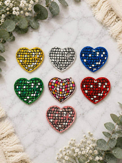 Disco Heart Patch