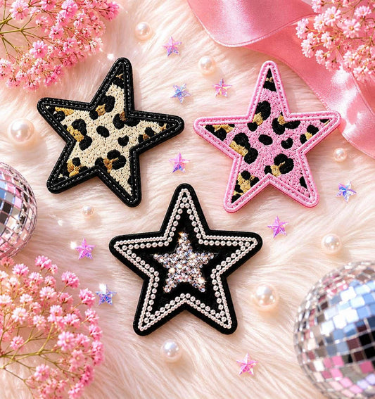 Leopard Star Patch