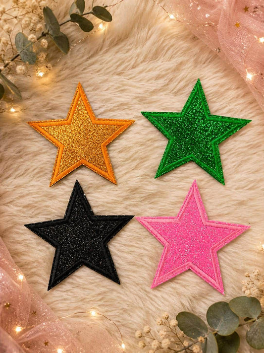Glitter Star Patch