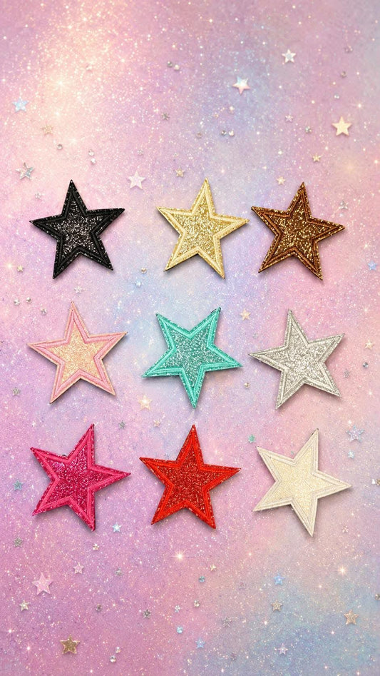 Glitter Star Patch