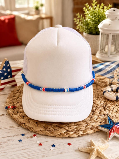 Patriotic Blue Hat Chain