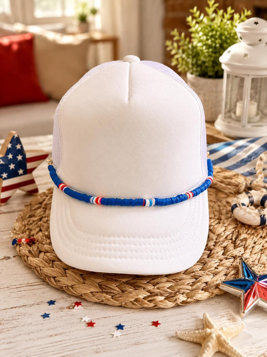 Patriotic Blue Hat Chain