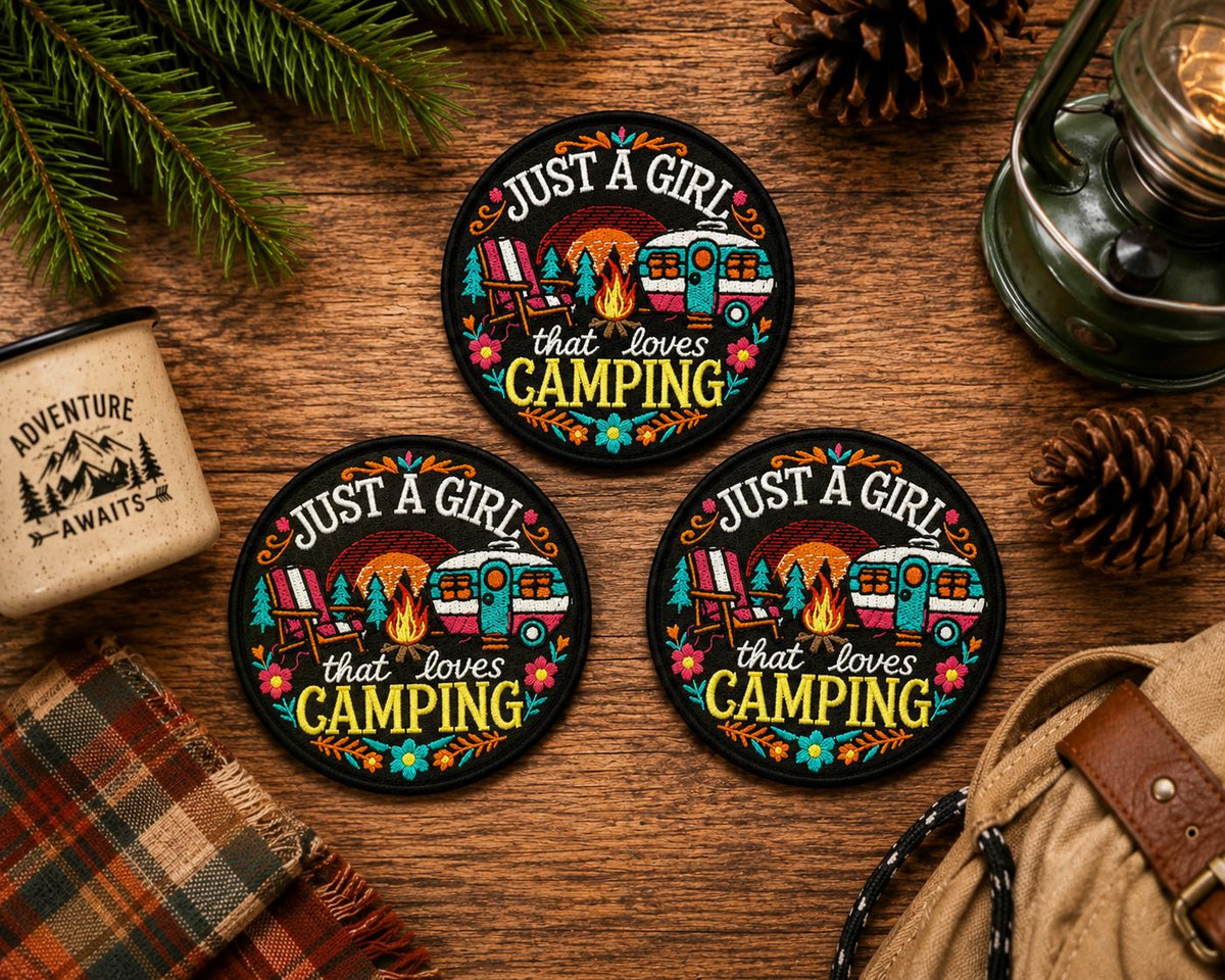 Just a Girl That Loves Camping Patch