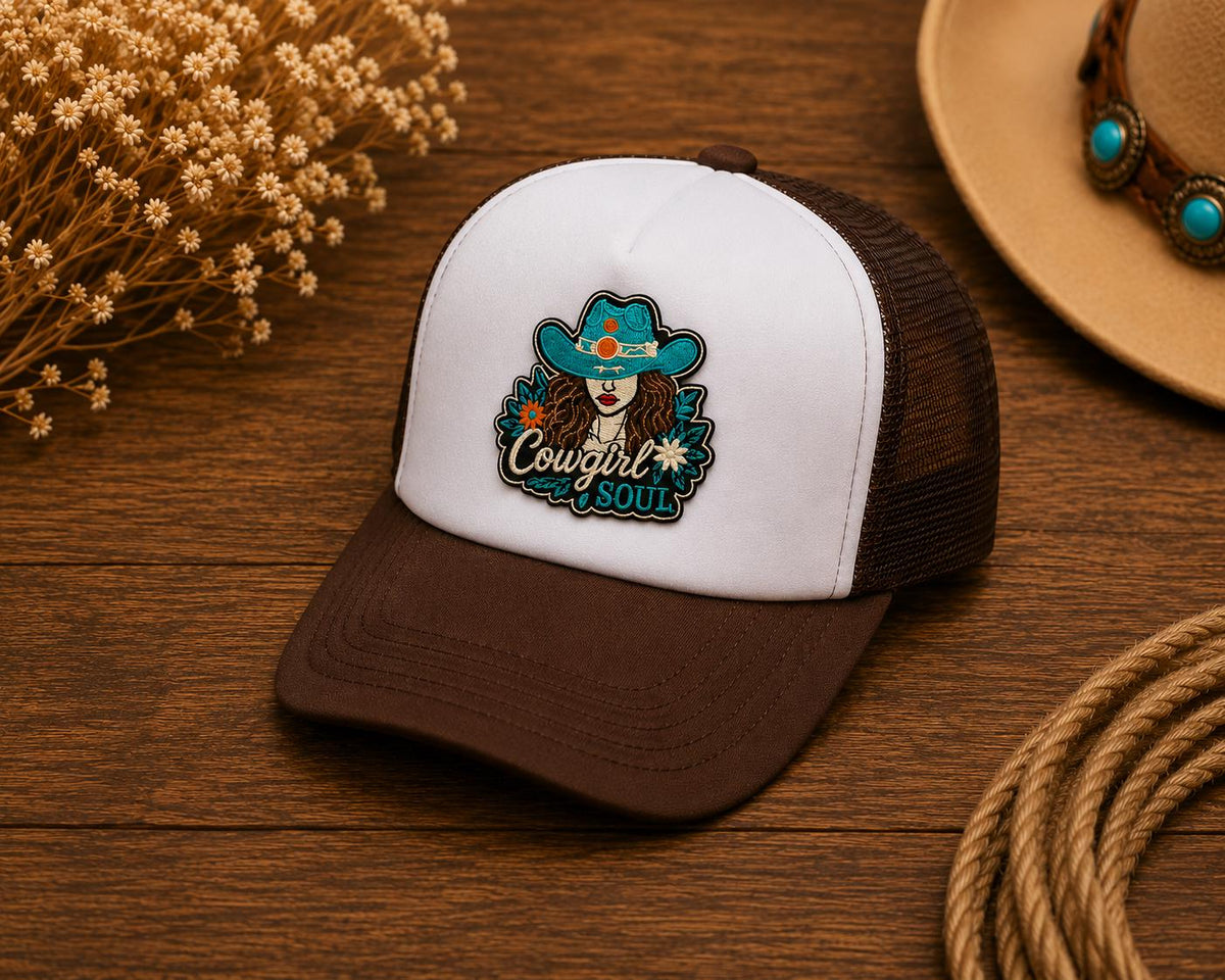 Cowgirl Soul Embroidered Patch