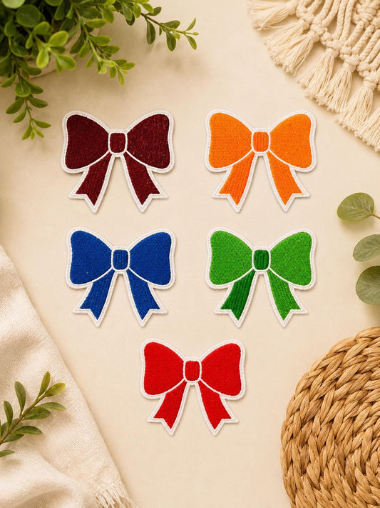 Colorful Bow Patch