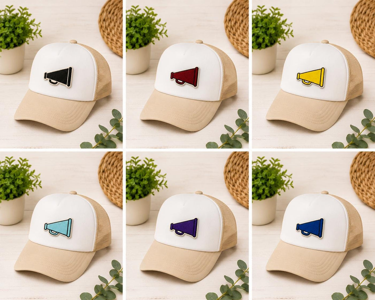 Colorful Megaphone Embroidered Patch
