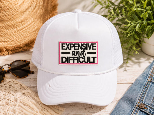 Expensive and Difficult Hat Patch