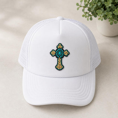 Western Turquoise Cross Patch