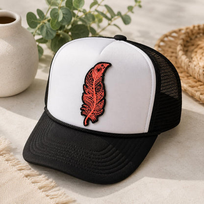 Boho Feather Patch