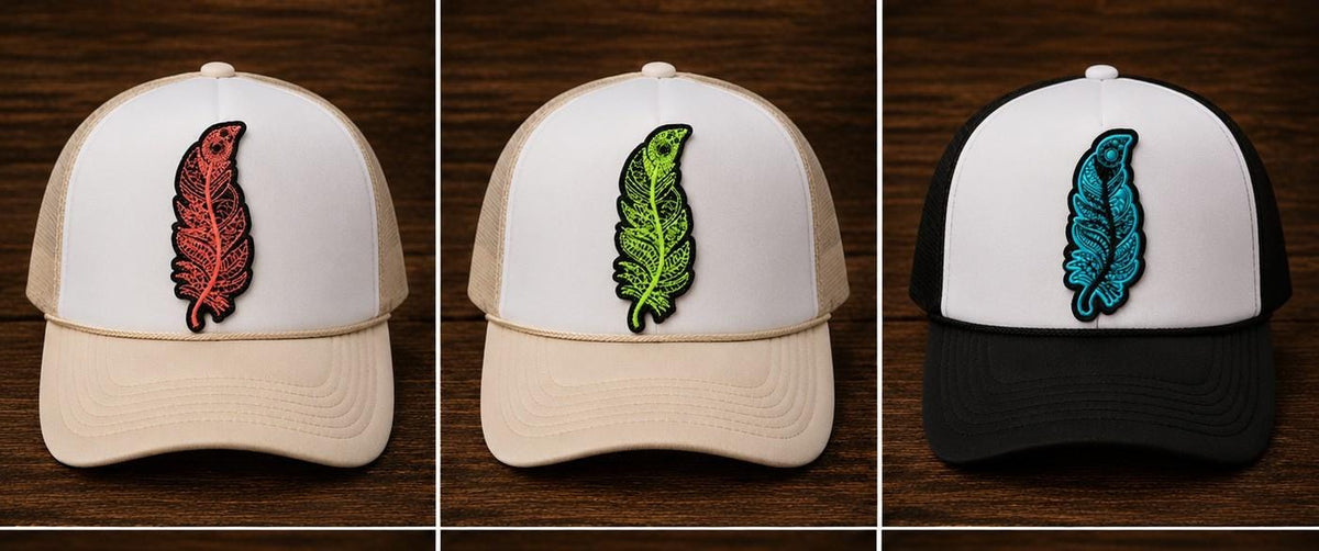 Boho Feather Patch