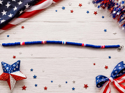 Patriotic Blue Hat Chain