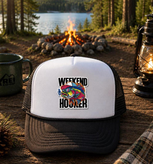 Weekend Hooker Embroidered Iron-On Patch