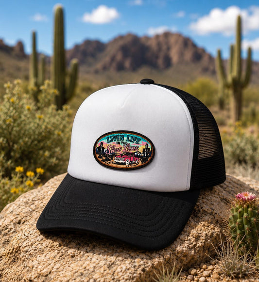 Livin' Life in the Slow Lane Iron-On Patch
