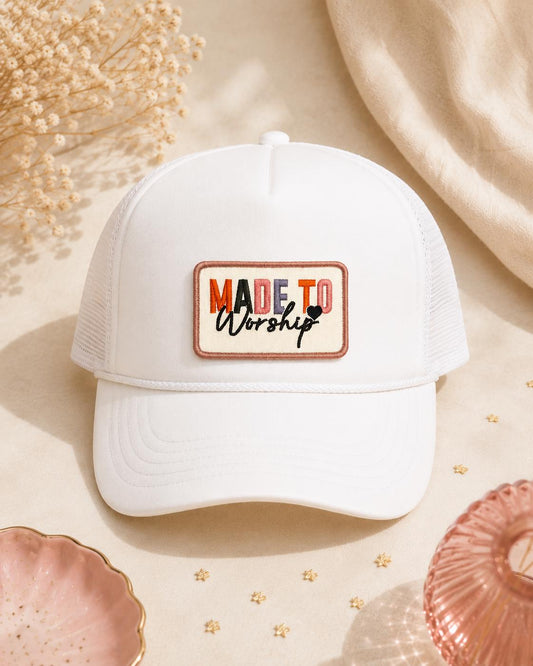 Made to Worship Embroidered Iron-On Patch