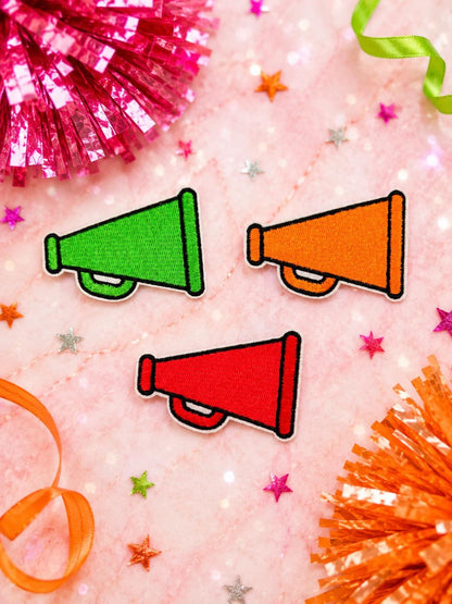 Colorful Megaphone Embroidered Patch