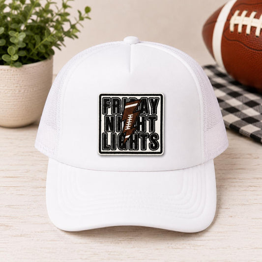 Friday Night Lights Embroidered Iron-On Patch