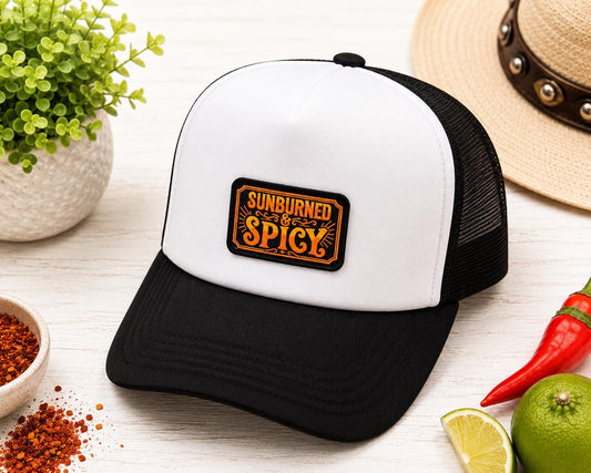 Sunburned & Spicy Iron-On Patch