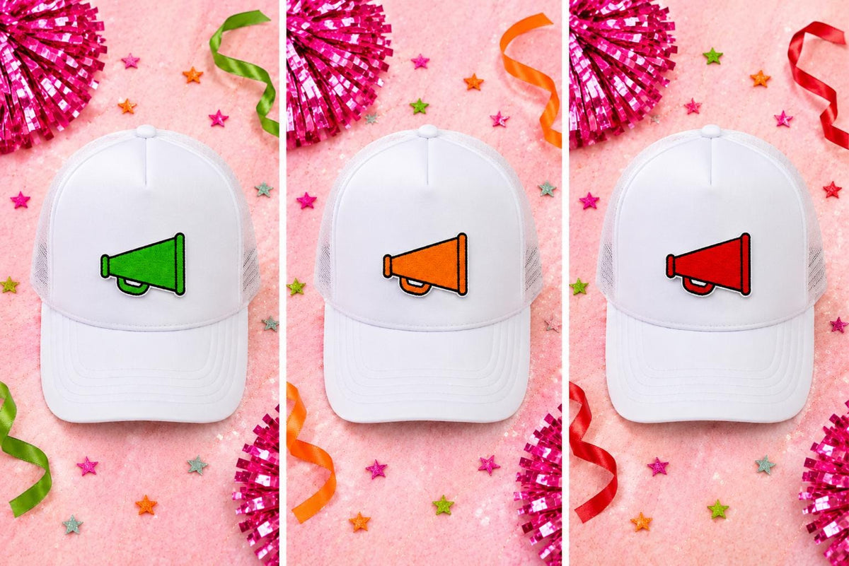 Colorful Megaphone Embroidered Patch