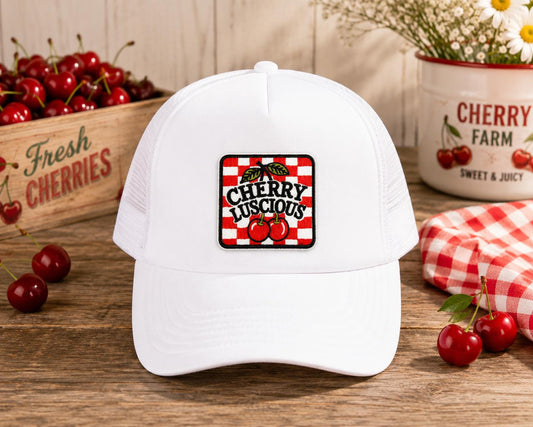 Cherry Luscious Embroidered Patch