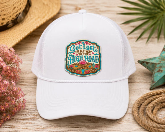 Got Lost on My Way to the High Road Embroidered Patch