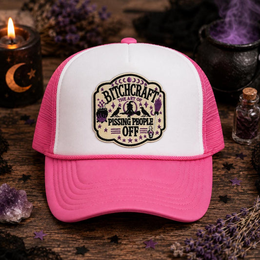Bitchcraft Embroidered Iron-On Patch
