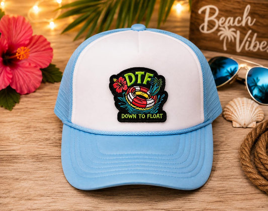 DTF Down to Float Embroidered Iron-On Patch