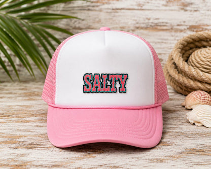 Salty Embroidered Iron-On Patch