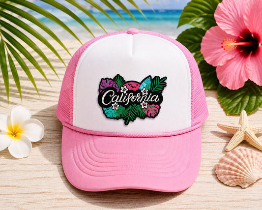 California Embroidered Iron-On Patch