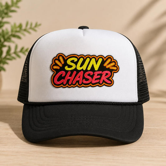 Sun Chaser Embroidered Iron-On Patch