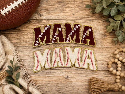 Mama Large Chenille Patch