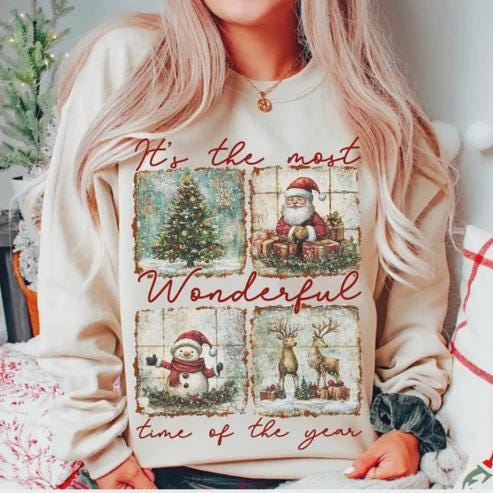 It's the Most Wonderful Time of the Year Screen Print Transfer