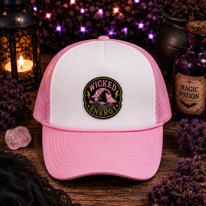 Wicked Energy Witch Hat Embroidered Patch