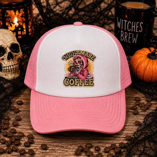 Nightmare Before Coffee Halloween Patch